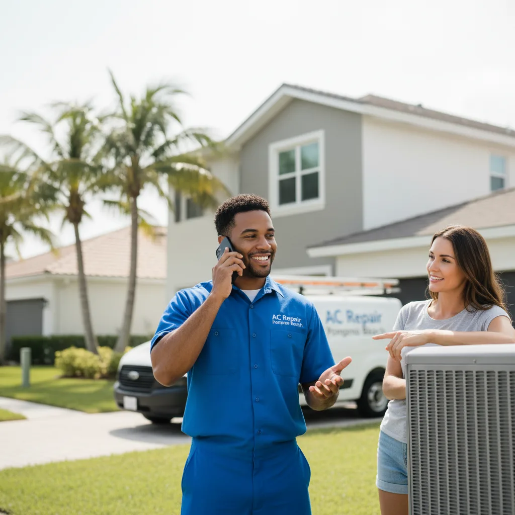 AC Repair Pompano Beach customer support in Fort Branch